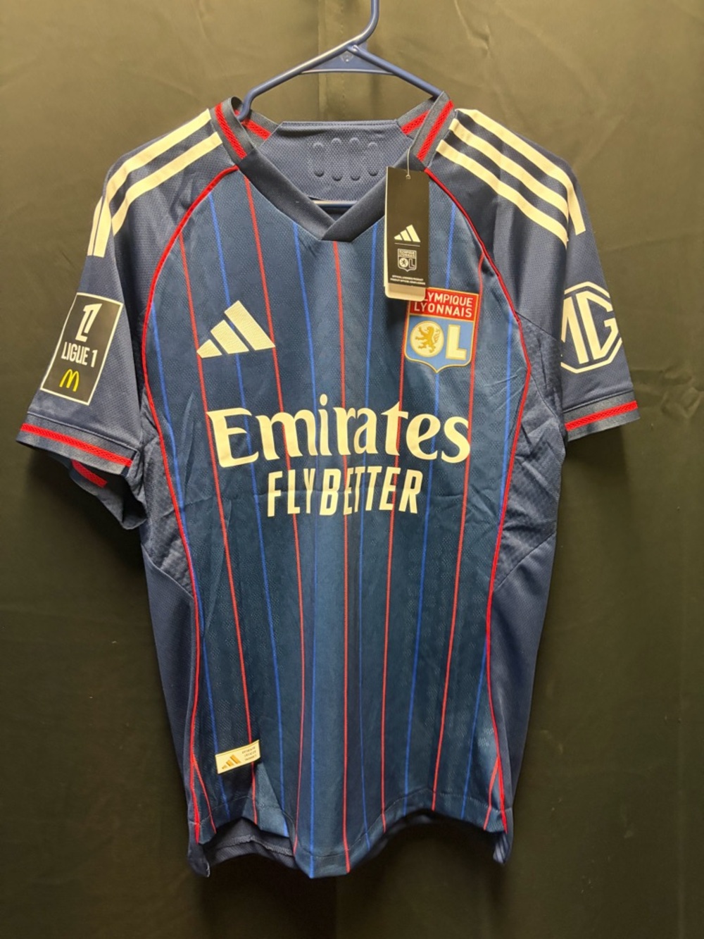 Endrick Olympique Lyonnais 2025/26 Away Jersey